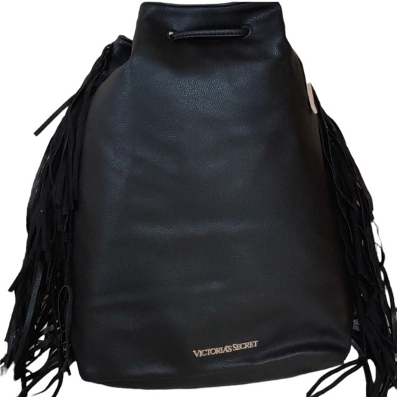 Victoria’s Secret back pack Leather fringe NWT main image 4